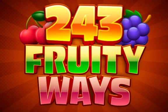 Capa do slot 243 Fruity Ways